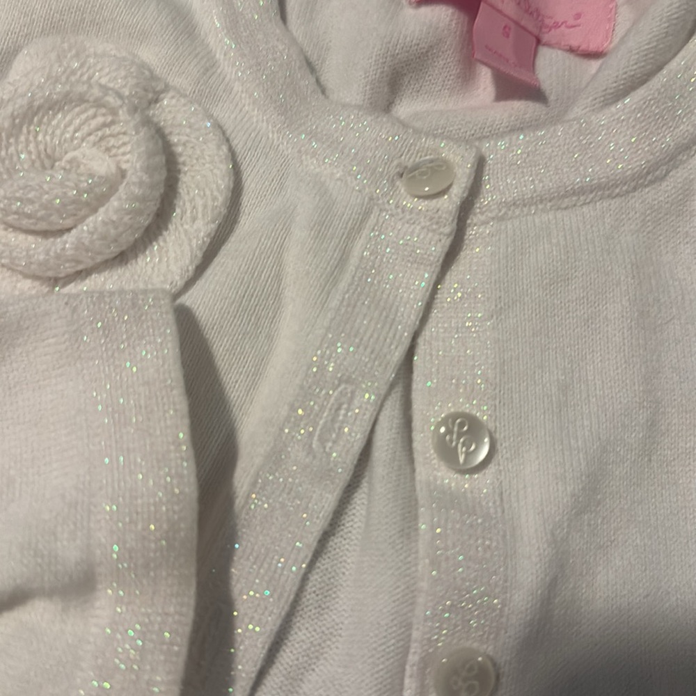 GUC Lilly Pulitzer girls sweater size S (6) - Picture 2 of 4